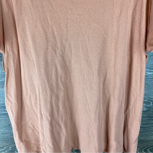 We the Free Free People BF Linen Tee Size Small - Picture 4 of 10